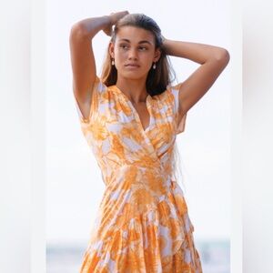 XIX-PALMS wrap dress size M, great condition